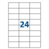 Etiquettes - A4 - N°24 - (coins droits) 70 X 37