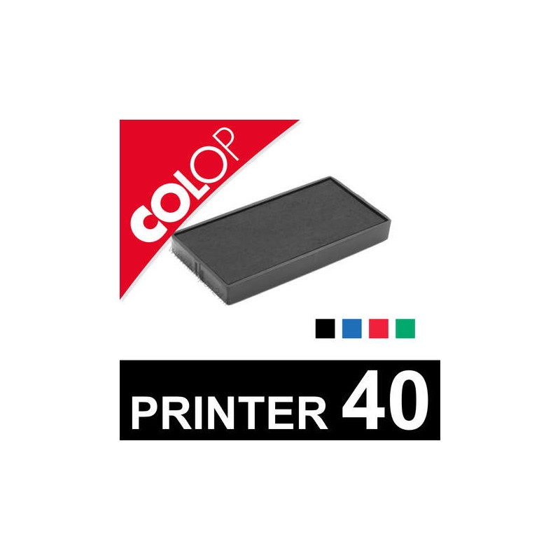 Recharge tampon encreur  - Noir -  E/35