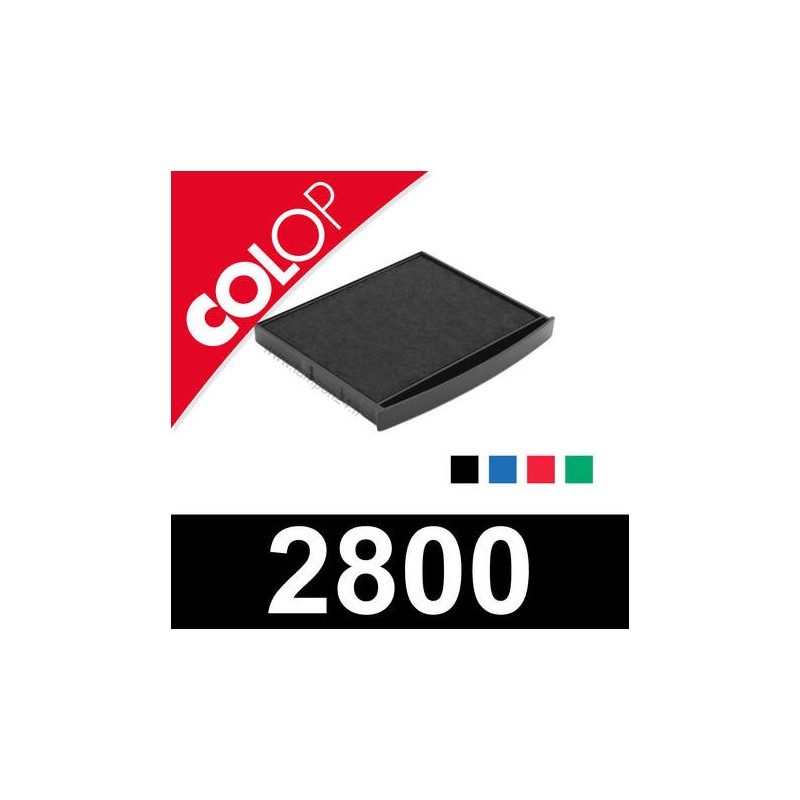 Recharge tampon encreur  - Rouge -  E/2800