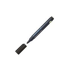 Marqueurs permanent - Pointe biseauté - Sans odeur - Sans xylène - Sans toluène (Bleu - Noir - Vert - Rouge)