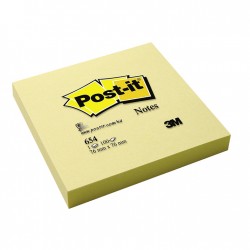 Bloc 100 feuilles jaunes...