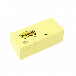 Bloc 100 feuilles jaunes...