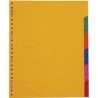 Jeu intercalaire Pour classeur 21x29,7 cm MAXI - Jeu de 6 - 220 g environ