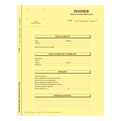 Dossier "Déclaration...