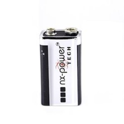 Pile 9V 6LR61 alcaline  -...