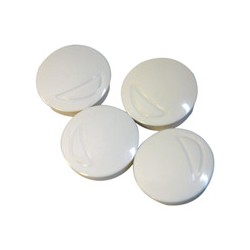 Punaises magnétiques rondes 32mm (La pièce)