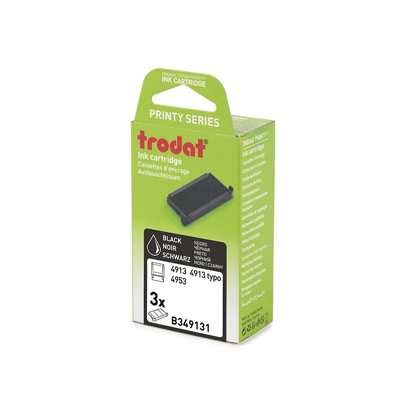 Recharge tampon encreur  - Noir - TRODAT 6/4913