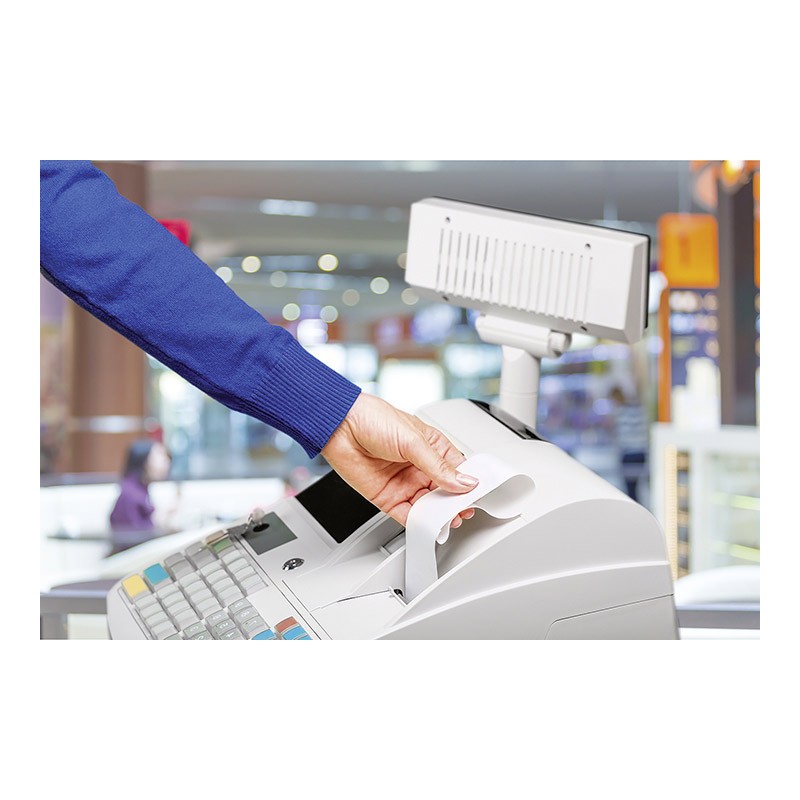 Bobine thermique 57x40 mm X 18 m - 55 g TPE (état civil/médiathèque/tiers lieu)