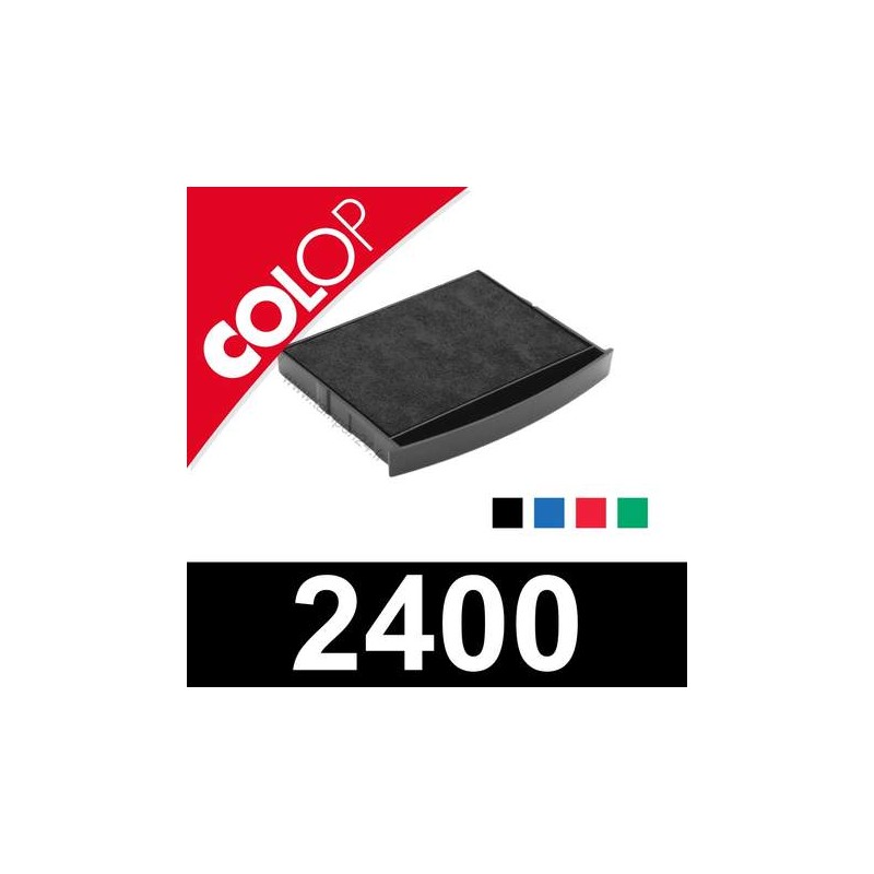 Recharge tampon encreur  - Noir -  E/2400