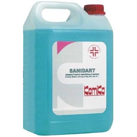 Désinfectant de contact Tenor bac spay ou Sanidart PAE en 5l