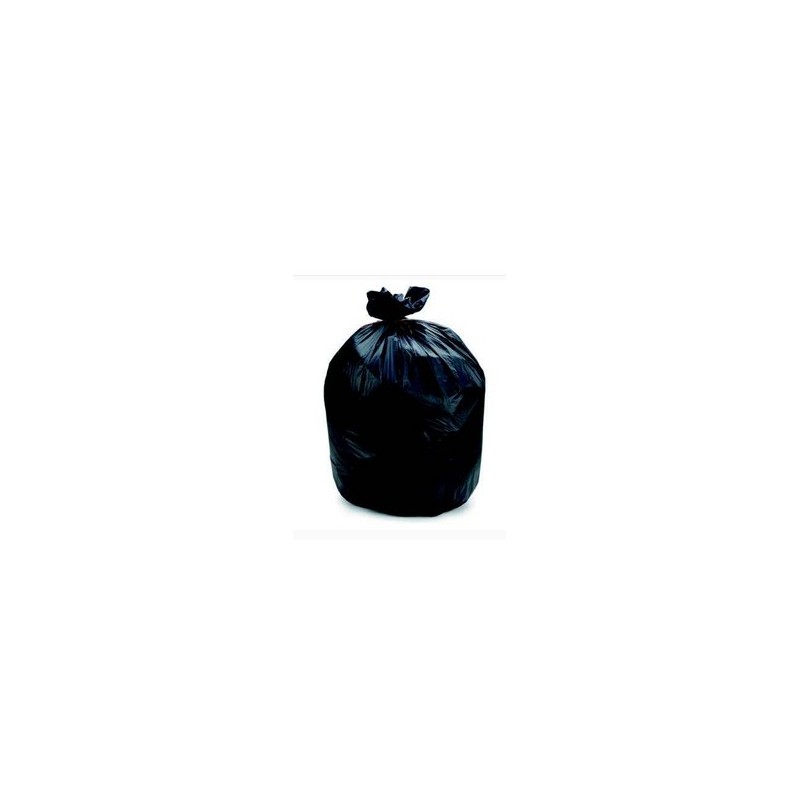 Sacs poubelle noir 30 l (le rouleau de 50 sacs)