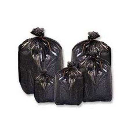 Sacs 110 litres noirs (Le rouleau de 25 sacs)