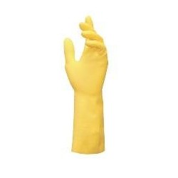 Gants de ménage latex JAUNE